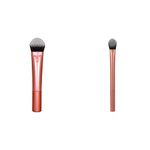 REAL TECHNIQUES Seamless Complexion Makeup Brush for Liquid & Cream Foundations & Brightening Concealer Makeup Brush