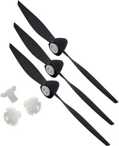 Top Race Spare Propellers TR-C285G Rc Plane and TR-C385 4 Channel Remote Control Airplane with Propeller Savers and Adapters Pack of 3