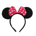 Crazy Sutra Minnie Mouse Headband with Ears Pink Color