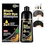 lymznus Herbal Black Hair Dye 3 in 