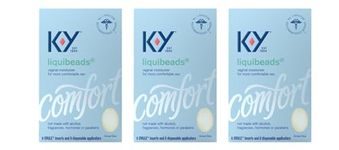 K-Y Moisturizer, 6 Beads (3 Boxes)