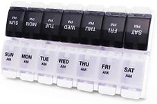 MOLN HYMY AM PM Pill Box Organizer 