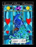 Stained Glass Patterns: An Adult Coloring Book with 50 Drawings of, Animals, Flowers, Landscapes, Abstract Creations and Religious Themes.