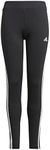 adidas Girl's 3s Tig Leggings, Blac