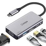 intpw USB C to VGA Adapter, USB-C t