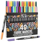Zenacolor 40 Fabric Markers Pens Se