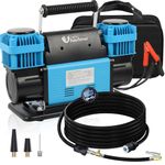 Uharbour 12V Offroad Air Compressor Dual Air Compressor 10.6 CFM with Digital Pressure Gauge, 12 Volt Off Road Air Compressor Heavy Duty, Offroad Air Compressor comes with Carrying Bag