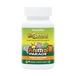 NaturesPlus Animal Parade KidGreenz - Superfood Blend for Kids - Tropical Fruit Flavour - Vegan, Gluten Free - 90 Chewable Tablets