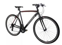 Ammaco Pathway X2 Mens Hybrid Bike 700c Wheel 19" Frame Black