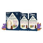 Glade Aromatherapy Cool Mist Diffuser Gift Set, Home Décor Essential Oils Diffuser Calming Fragrance, Moment of Zen with Lavender & Sandalwood, 1 Holder + 3 Refills