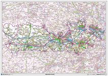 Berkshire County Map-Paper