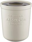 Mason Cash Innovative Kitchen Stoneware Utensil Pot, 1.8L, White 28496, 16 x 16 x 20 cm