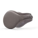 180s Men's Urban Ear Warmer, Behind-the-Head Winter Earmuffs (Charcoal Gray, Ear-Warmer)