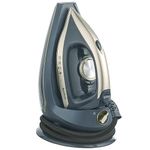 Beldray BEL01483TT Titanium Mega Steam Iron – Vertical Steam Station, Smooth Ceramic Soleplate, 1.5L Removable Water Tank Steam Station, Space-Saving Cord Storage, Variable Temperature Control, 2600W