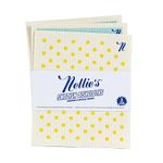 Nellie's Swedish Dishcloths (3 Pack) - Degradable, Eco-Conscious Paper Towel Alternative for Dishes - Absorb 15x Their Weight, Replace 15+ Rolls of Paper Towel - Ultra Absorbent and Odor-Free