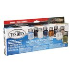 Testors Military Flat Enamel Paint Set