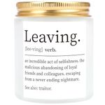 Funny Friendship Gifts for Friends Moving Away Gifts, Funny Going Away Gifts for Friends Coworker Boss, Funny Leaving Gifts New Job Gifts - Goodbye, Farewell Gift Retirement Gifts - 8Oz