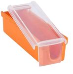 Silicone Butter Keeper with Built-in Slicing Blade & Microwave Safe Lid - Keep Butter Fresh & Accessible BPA Free