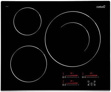 CATA INSB 6032 BK Integrated Black 63 cm with Induction Hob 3 Zone(s)