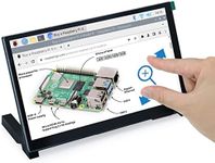 Freenove 7 Inch Touchscreen Monitor for Raspberry Pi, 800x480 Pixel TN Display, 5-Point Touch Capacitive Screen, Driver-Free Display Port