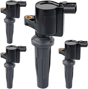 UF621 Ignition Coils Pack Set of 4 Compatible with Ford C-Max Escape Focus Fusion Ranger Transit Connect, Lincoln MKZ, Mercury Mariner Milan, Mazda Tribute Replaces #C1658, GN10507