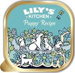 Lily's Kitchen Natural Puppy Dog Food Wet Trays - Puppy Recipe with Turkey & Duck - Complete Meal Recipes (12 Trays x 150g)