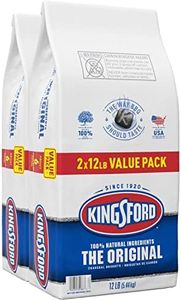 Kingsford Original Charcoal Briquettes, BBQ Charcoal for Grilling 12 Pounds Each (Pack of 2) (Package May Vary)