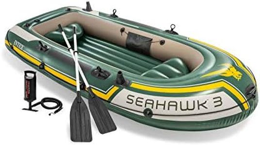 Intex 68380NP Seahawk 3 Boat Set, 295 x 137 x 43 cm, Assorted