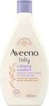 Aveeno Baby Calming Comfort Bedtime Bath and Wash, 400ml (Pack of 1)