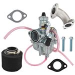 AISENPARTS VM22 26mm Carburetor Carb Fit For Intake Pipe Pit Dirt Bike 110cc 125cc Lifan YX