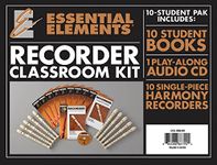 Essential Elements for Recorder Classroom Kit: Includes 1 Student Book With Play-along Cd, 9 Student Books, and 10 Recorders