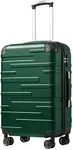 Coolife Luggage Suitcase Carry-on Hardside Travel Luggage TSA Lock Spinner Telescopic Handle