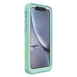 LifeProof FRĒ SERIES Waterproof Case for iPhone Xr - Retail Packaging - TIKI (FAIR AQUA/BLUE TINT/LIME)