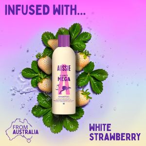 Aussie Mega Shampoo & Conditioner Set for Dry Hair, Vegan, XL Pack 675ml+470ml