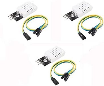 3Pcs DHT22 Temperature and Humidity Sensor Module AM2302 Digital Temp Humidity Gauge Monitor Electronic Practice DIY Replace SHT11 SHT15