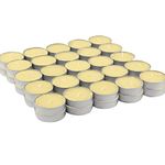 ZOPPER | 50 x Vanilla Tealights Scented Candles | Multipurpose | Smokeless with Impressive Fragrance | Ideal for Easily Decoration in Parties, Events & More