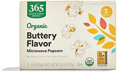 365 by Whole Foods Market, Organic Microwave Popcorn, 10.5 Ounce