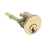 Sterling RCB100 Replacement 5 Pin Rim Cylinder Brass Plated