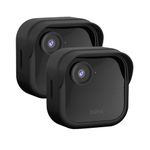 Silicone Case for Blink 4 - Weatherproof Protective Skin Cover with Hat Brim for All-New Blink Outdoor 4 Smart Security Camera (Black, 8)