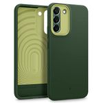 CASEOLOGY by Spigen Thermoplastic Polyurethane and PC Nano Pop Back Cover Case Compatible For Samsung Galaxy S22 - AVO Green