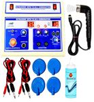 NARAYANI TRADERS Solutions Electrotherapy Stomach Physiotherapy Machine Massager Combo Ultrasonic Ultrasound With T.E.N.S. | With 1 Year Warranty , Multi