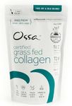 Ossa Certified Grassfed Collagen Peptides Powder-Supplement for Joint, Gut, Hair, Skin & Nails|Ideal for Women & Men|Hydrolysed Bovine Collagen Protein for Keto & Paleo Diet|Sugar & Dairy Free - 400g