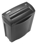 GBC Alpha Confetti Paper/Credit Card Cross Cut Shredder with 6 Sheet Capacity and 14L Bin for Shredding Highly Sensitive and Personal Documents; 4 x 38 mm Confetti Cut Strips; 2 Years Warranty