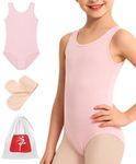BESYDXN Girls Tank Leotard Set with Tights & Dance Bag(ZHBW266010-08-M)