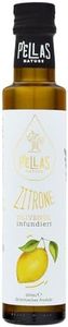 Pellas Nature Olivenöl Extra Vergine mit Zitrone - Olivenöl kaltgepresst, Testsieger aus Griechenland, OK-Kosher, ohne Zusatzstoffe, 250ml Ölflasche