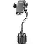 TOPGO [Upgraded] Cup Holder Phone Mount Universal Adjustable Gooseneck Cup Holder Cradle Car Mount for Cell Phone iPhone 15 Pro Max 14/13/ 12/11 / Galaxy S21/ Ultra / Note10 / S10 / S10+ / S10e