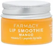 Farmacy Peptide Lip Balm - Lip Smoothie Hydrating Lip Balm with Vitamin C to Visibly Plump + Smooth Lip Lines - Nourishing Lip Treatment with a High-Gloss Finish - Mango (10g)