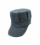 Pinnacle Awards Canada Adult Railroad Train Engineer Hat with with Locomotive Engineer Embroidered on hat Band Navy/White