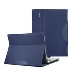 Shellman Case Cover for Microsoft Surface Laptop Studio 2/1 & Surface Laptop Studio Touchscreen 14.4 Inch,PU Leather Protective Case Cover,Blue