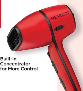 Revlon Airflow Control Compact Hair Dryer – 2000W with Diffuser & Rotating Concentrator